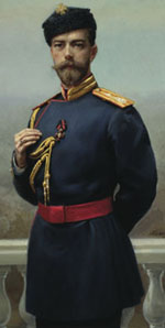 Николай II в мундире 4-го Стрелкового Императорской Фамилии полка