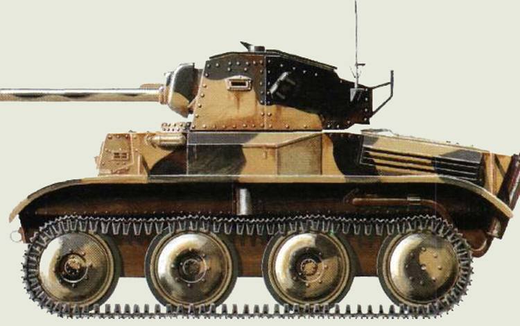 Британский танк Тетрарх