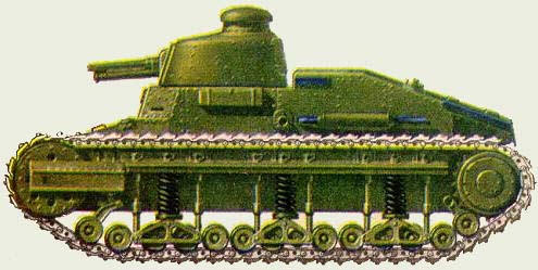 Первый японский танк Тип-89 Оцу