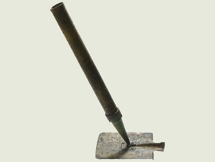 37-миллиметровый миномёт-лопата конструкции Дьяконова