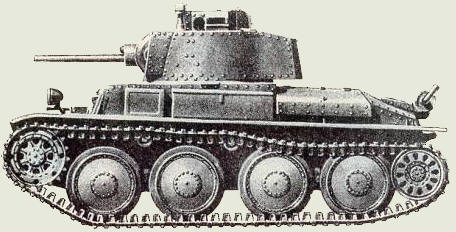 Чешский танк Т-38