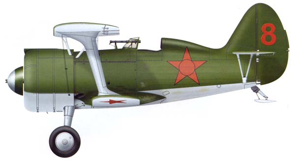 истребитель И-15бис Поликарпова