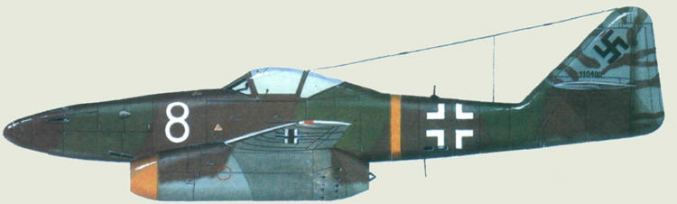 Me 262 Вальтера Новотны