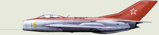 МиГ-19 пилотажной группы Е.Я.Савицкого