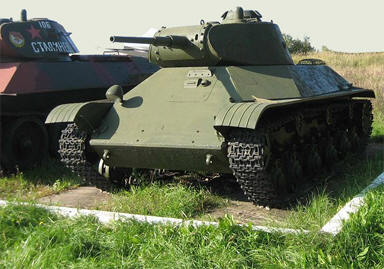 Т-50 внешне напоминал уменьшенную копию танка Т-34