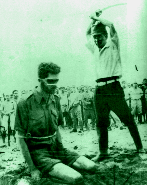 Японец отрубает голову австралийскому сержанту